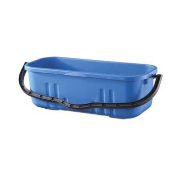 DuraClean Flat Mop Window Bucket, Blue, 18L