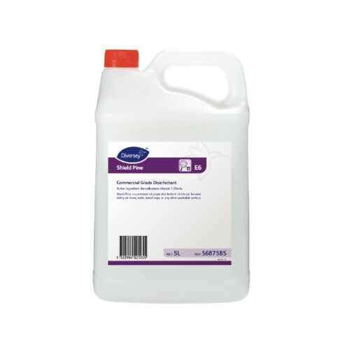 Diversey Shield Pine Disinfectant Cleaner With Pleasant Pine Fragrance, 5L
